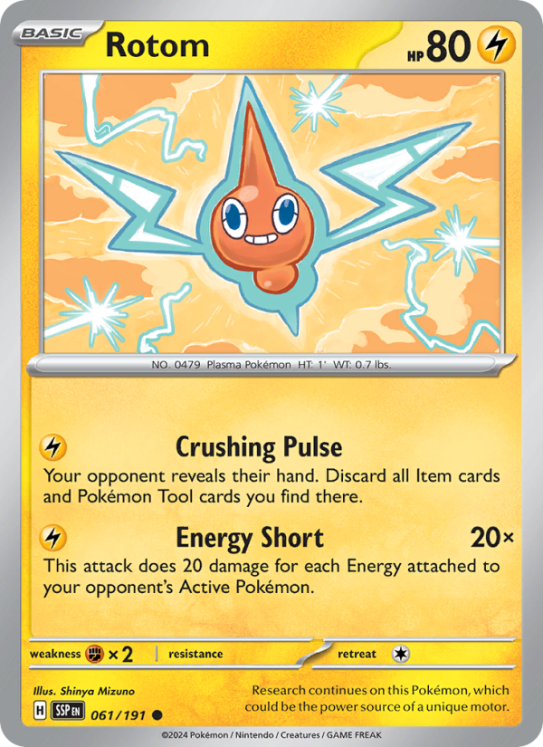 Rotom - Surging Sparks 061/191