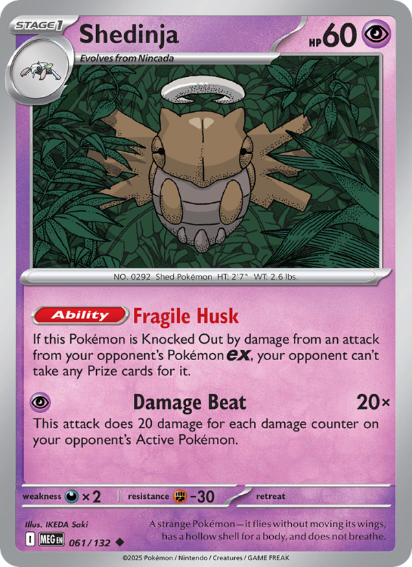 Shedinja - Mega Evolution 061/132