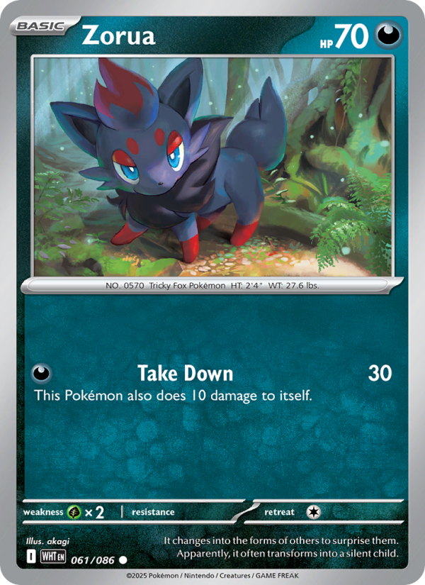Zorua - White Flare 061/86