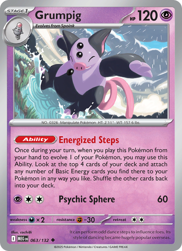 Grumpig - Mega Evolution 063/132