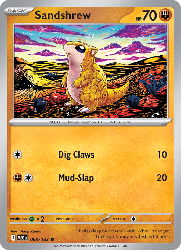 Sandshrew - Mega Evolution 068/132