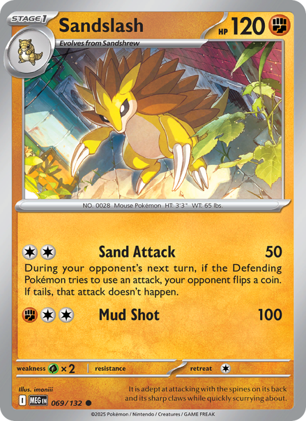 Sandslash - Mega Evolution 069/132