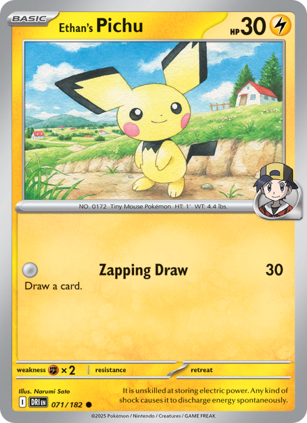 Ethan's Pichu - Destined Rivals 071/182