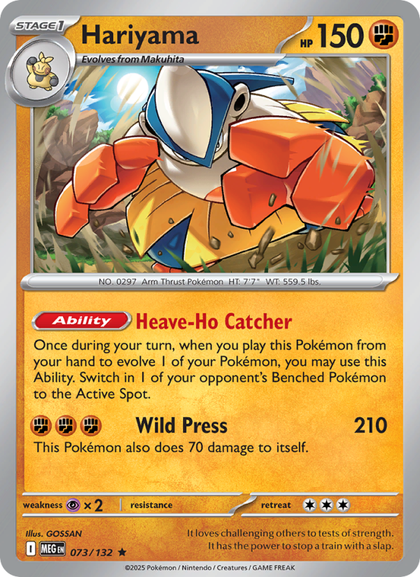 Hariyama - Mega Evolution 073/132