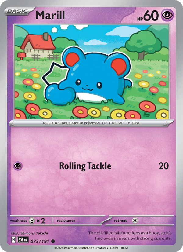 Marill - Surging Sparks 073/191