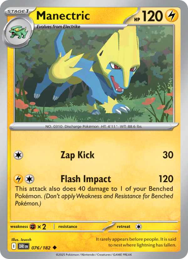 Manectric - Destined Rivals 076/182