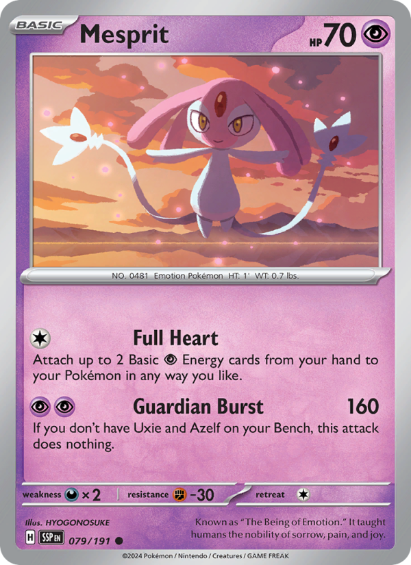 Mesprit - Surging Sparks 079/191