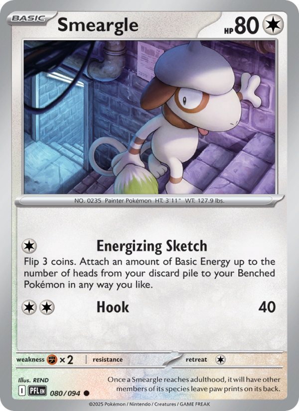 Smeargle - Phantasmal Flames 080/94