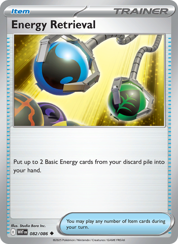 Energy Retrieval - White Flare 082/86
