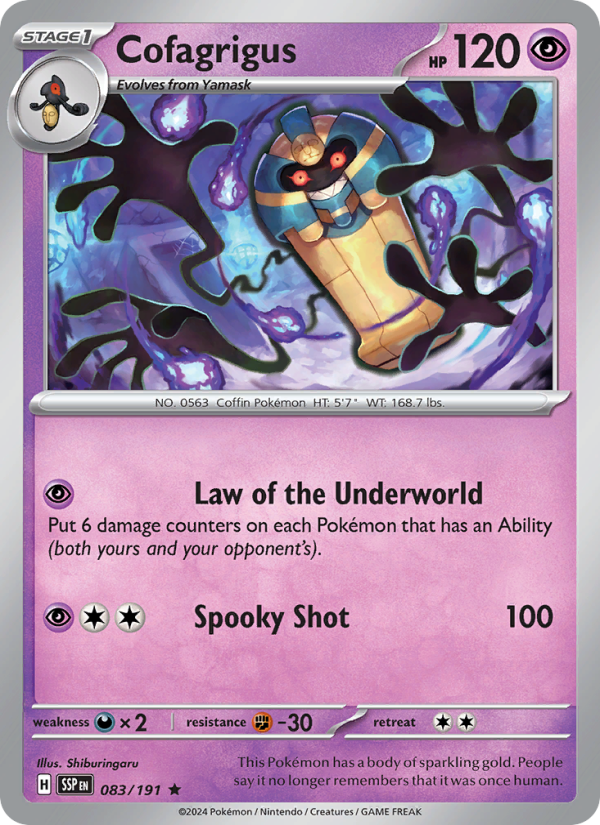 Cofagrigus - Surging Sparks 083/191