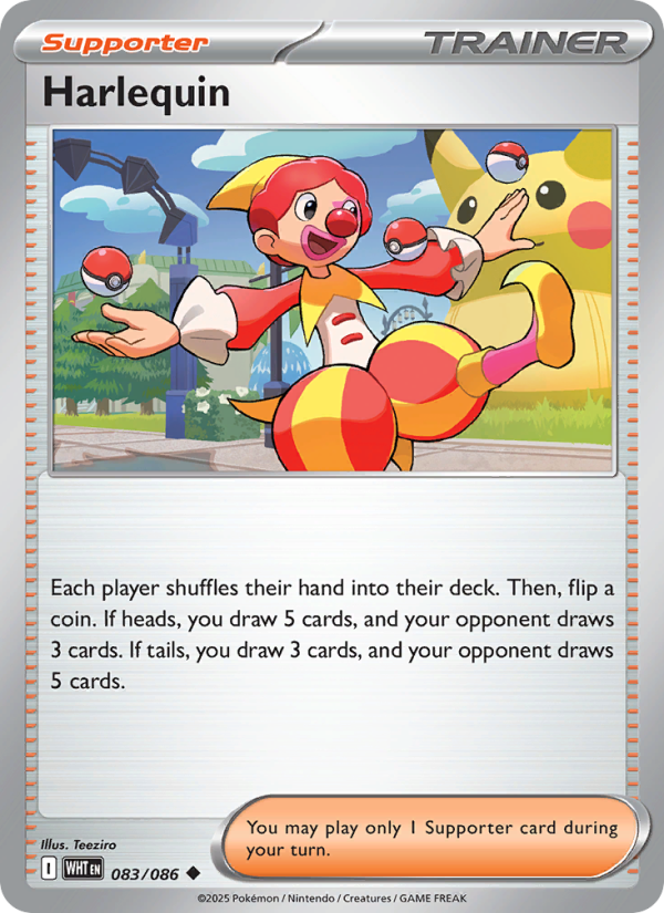 Harlequin - White Flare 083/86