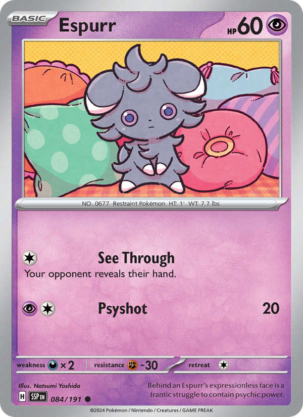 Espurr - Surging Sparks 084/191