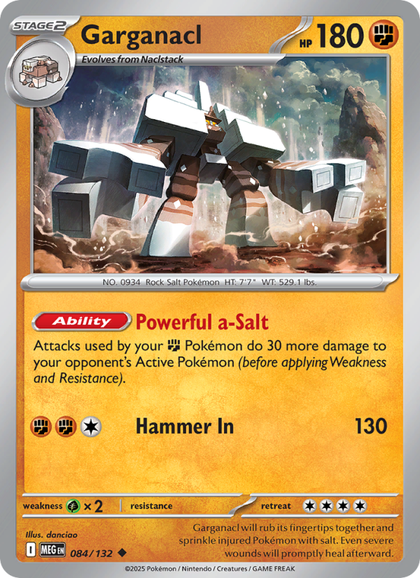Garganacl - Mega Evolution 084/132