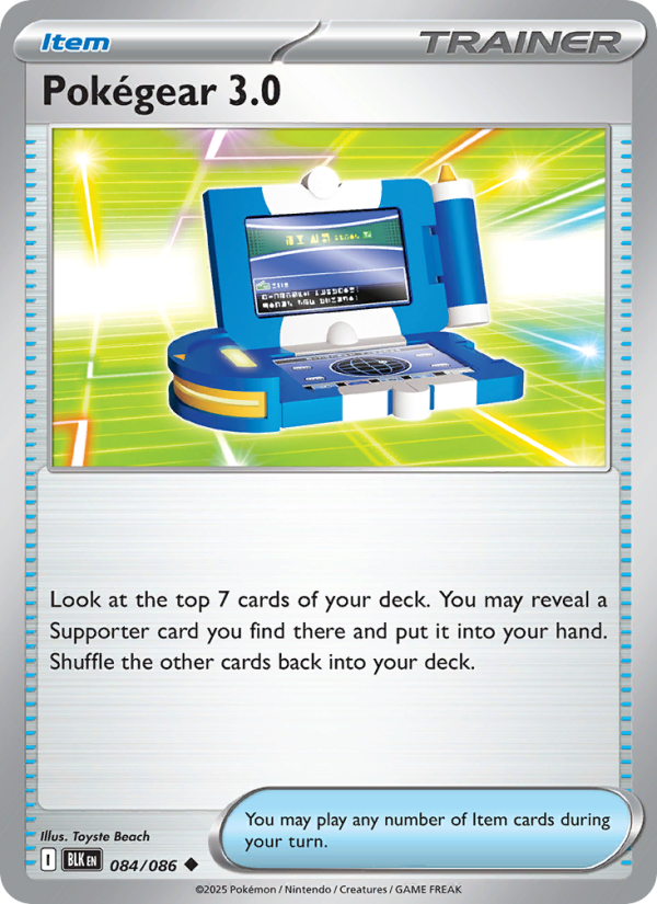 Pokégear 3.0 - Black Bolt 084/86