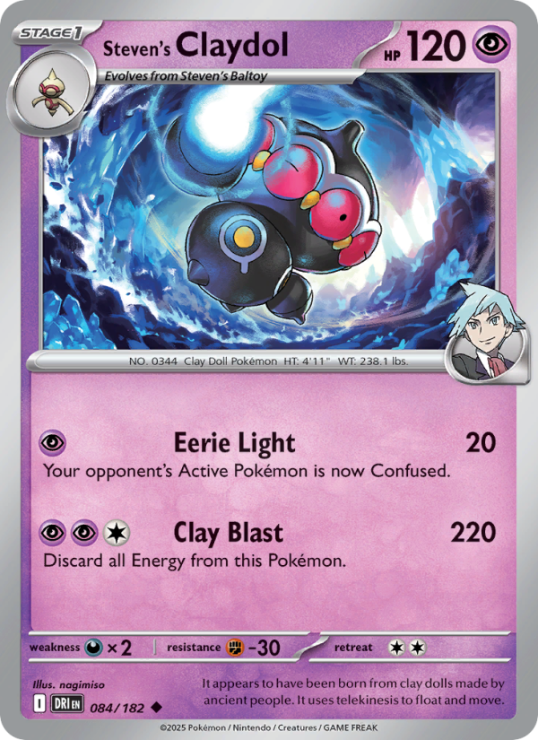 Steven's Claydol - Destined Rivals 084/182