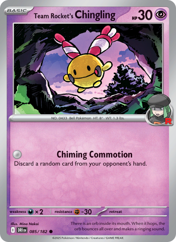 Team Rocket's Chingling - Destined Rivals 085/182