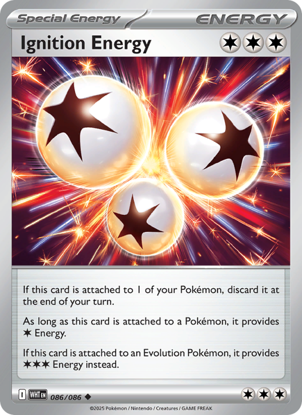 Ignition Energy - White Flare 086/86