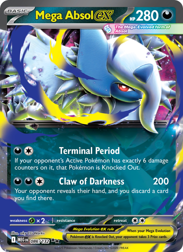 Mega Absol ex - Mega Evolution 086/132
