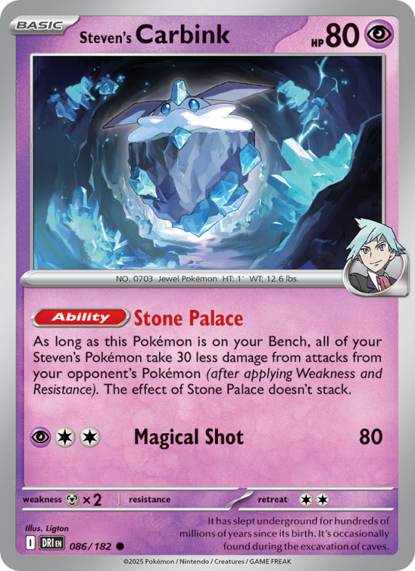 Steven's Carbink - Destined Rivals 086/182