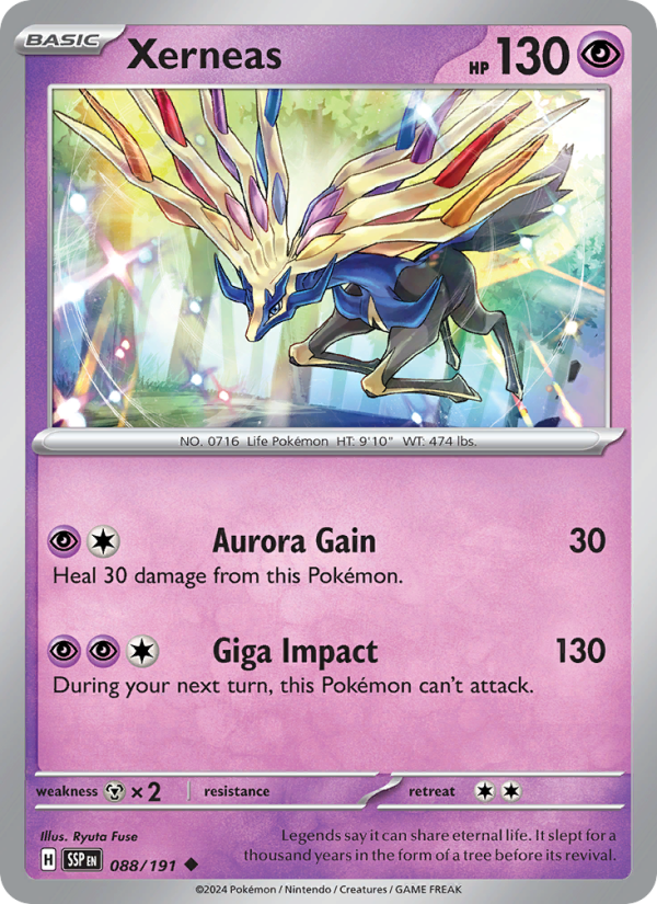 Xerneas - Surging Sparks 088/191