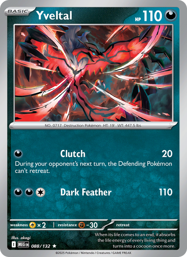 Yveltal - Mega Evolution 088/132