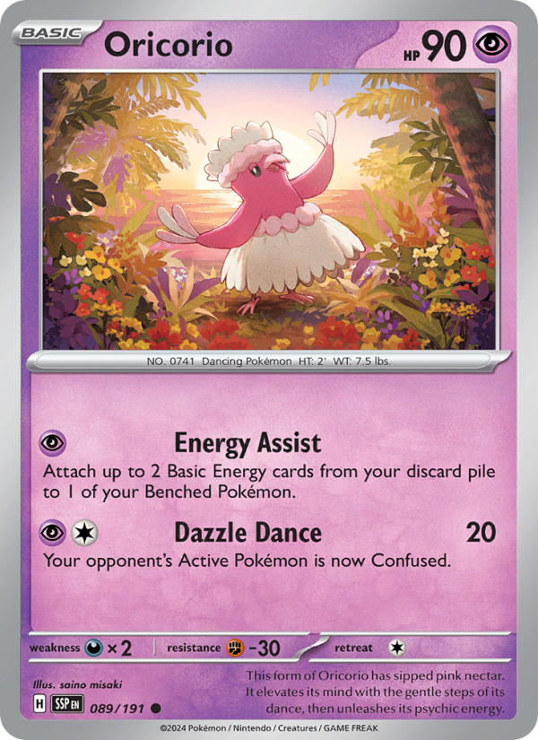 Oricorio - Surging Sparks 089/191