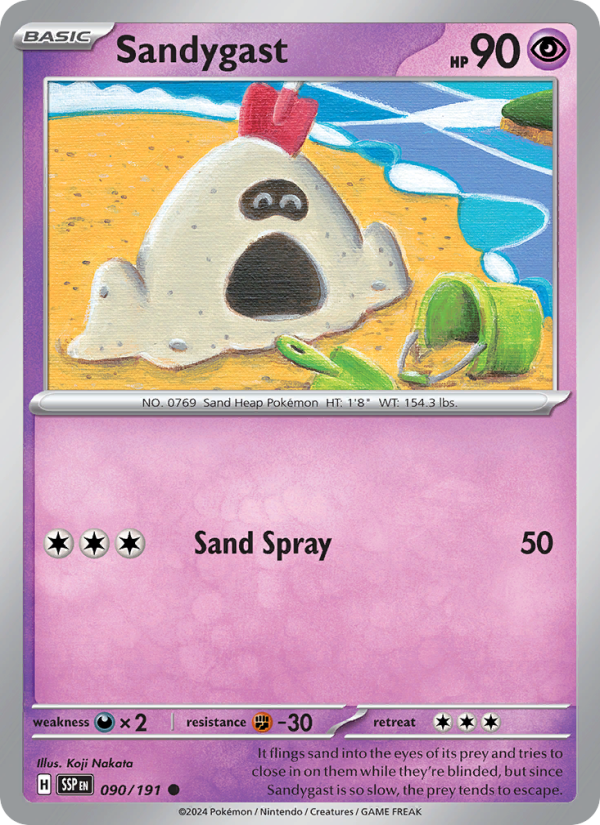 Sandygast - Surging Sparks 090/191