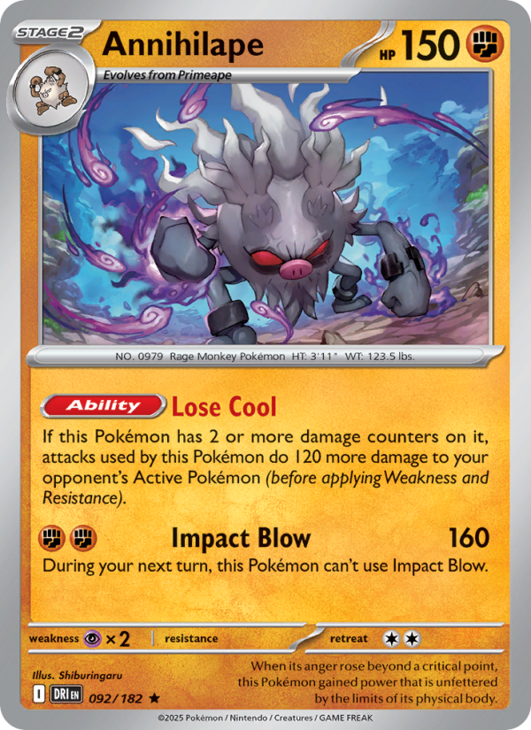Annihilape - Destined Rivals 092/182