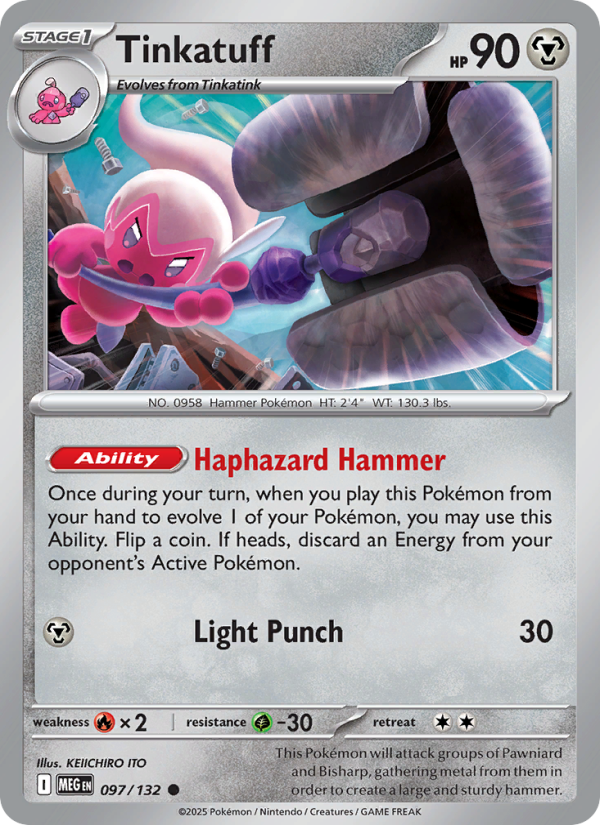 Tinkatuff - Mega Evolution 097/132