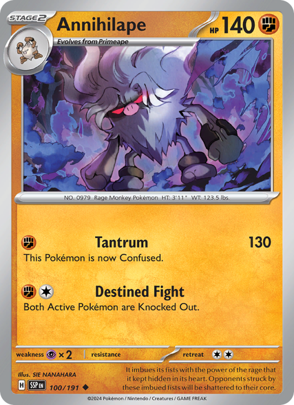 Annihilape - Surging Sparks 100/191