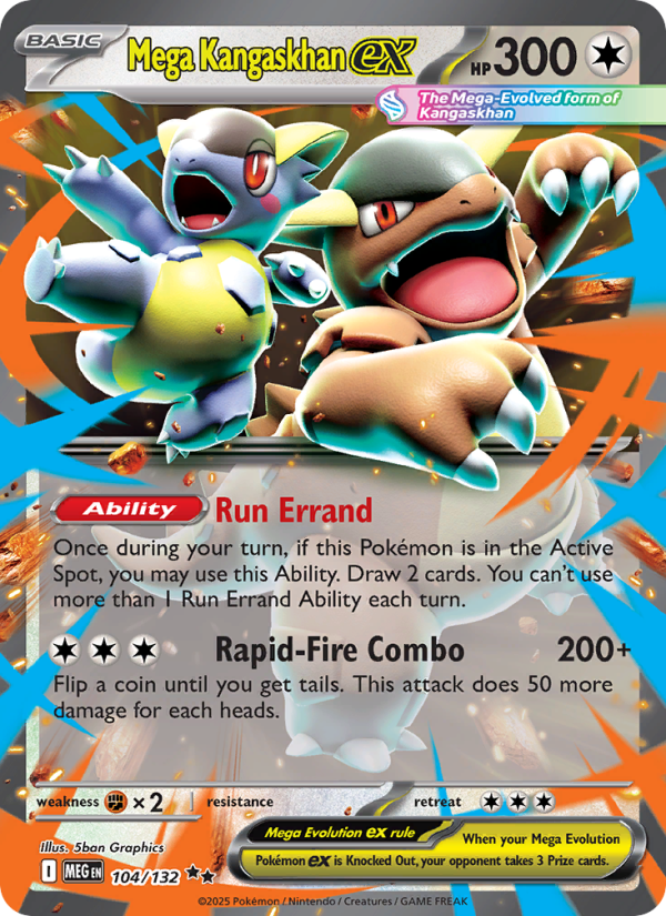 Mega Kangaskhan ex - Mega Evolution 104/132