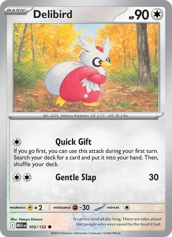 Delibird - Mega Evolution 105/132