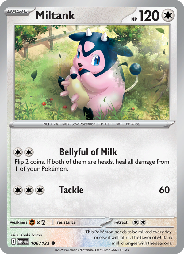 Miltank - Mega Evolution 106/132