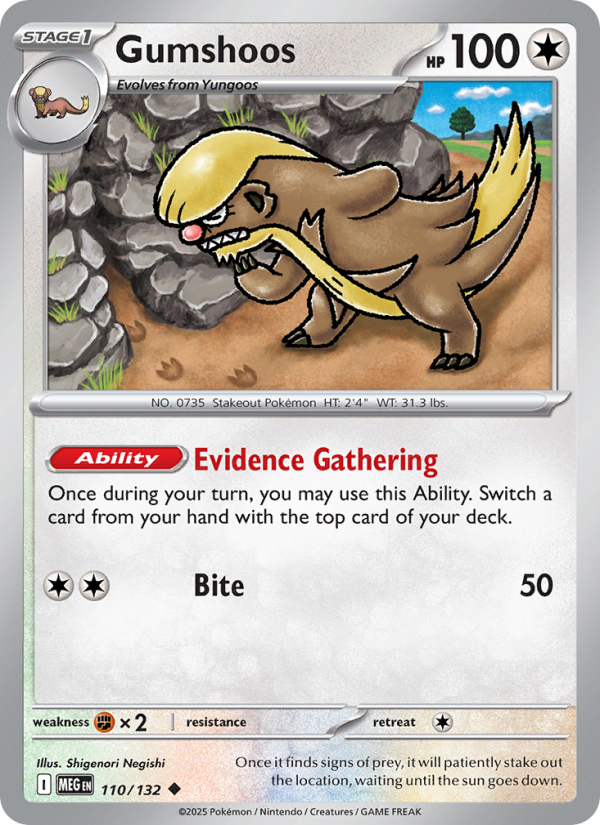 Gumshoos - Mega Evolution 110/132