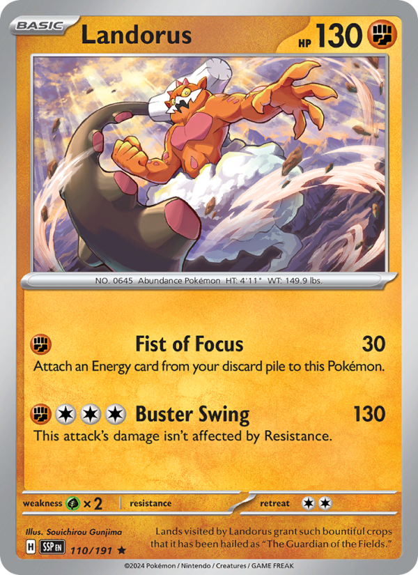 Landorus - Surging Sparks 110/191