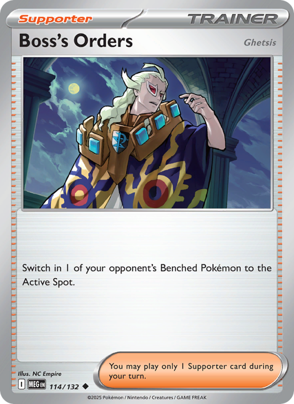 Boss's Orders - Mega Evolution 114/132