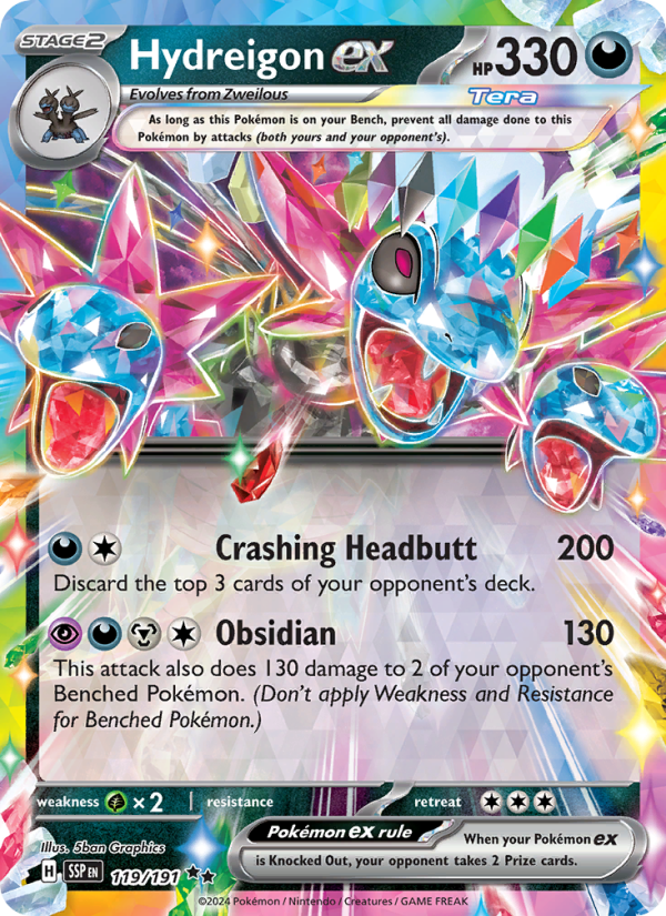 Hydreigon ex - Surging Sparks 119/191