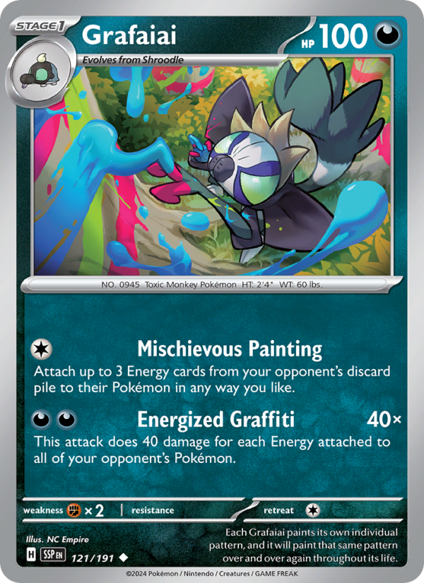 Grafaiai - Surging Sparks 121/191