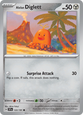 Alolan Diglett - Surging Sparks 122/191