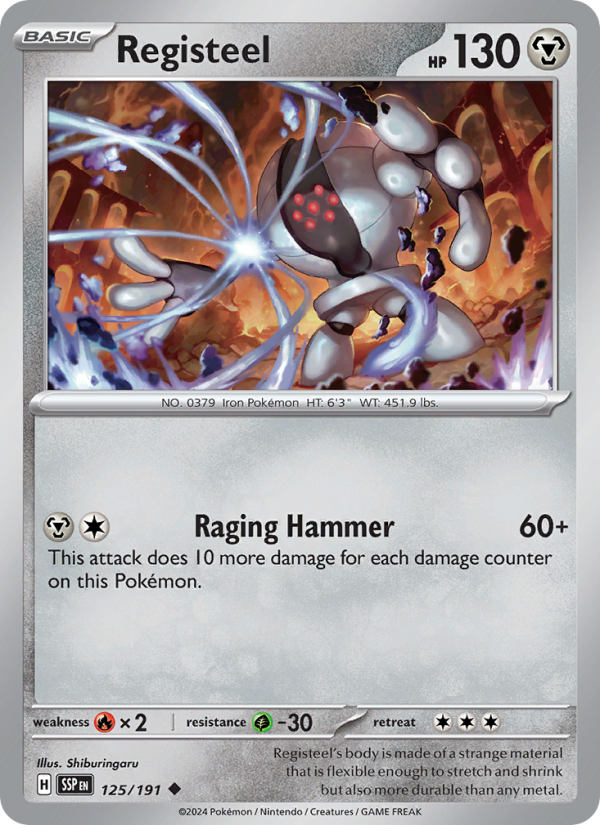 Registeel - Surging Sparks 125/191