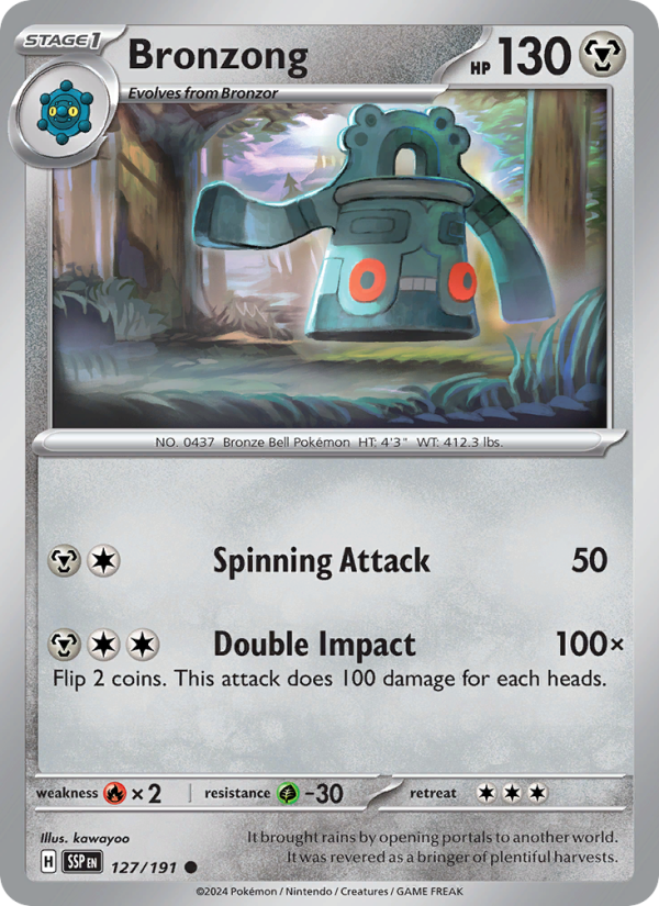 Bronzong - Surging Sparks 127/191