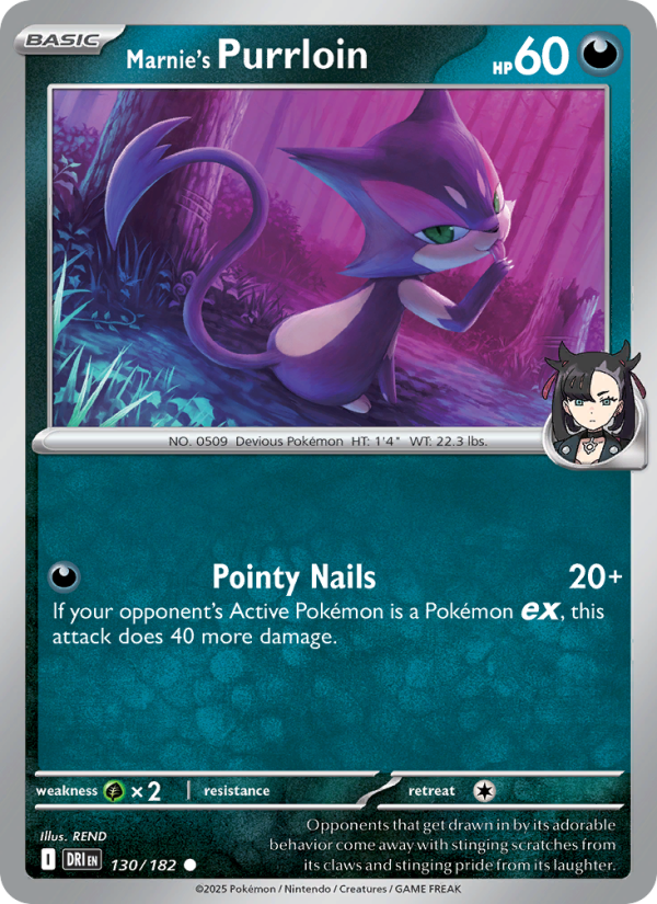 Marnie's Purrloin - Destined Rivals 130/182