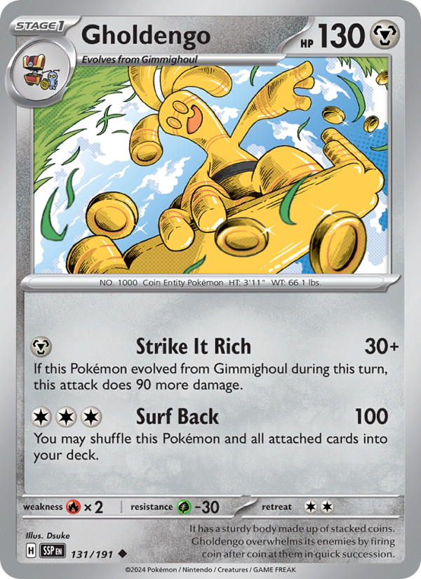 Gholdengo - Surging Sparks 131/191