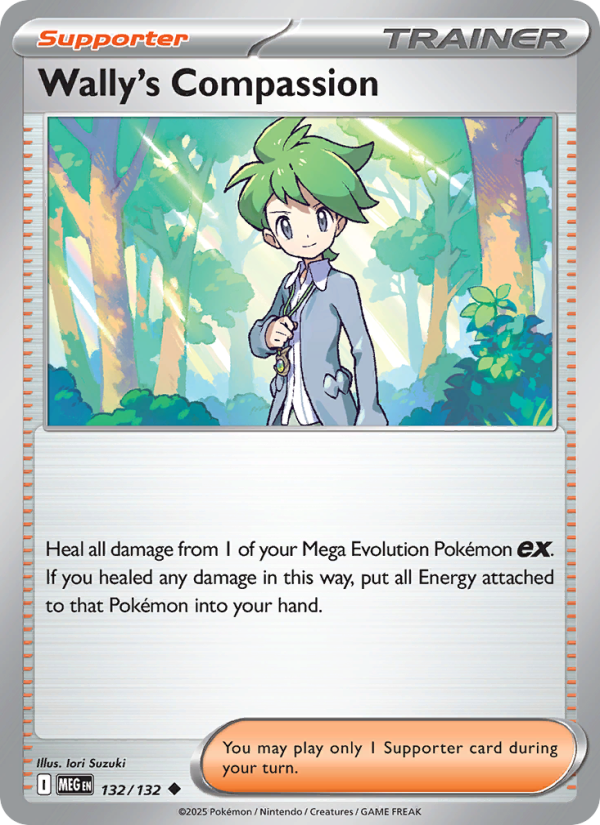 Wally's Compassion - Mega Evolution 132/132