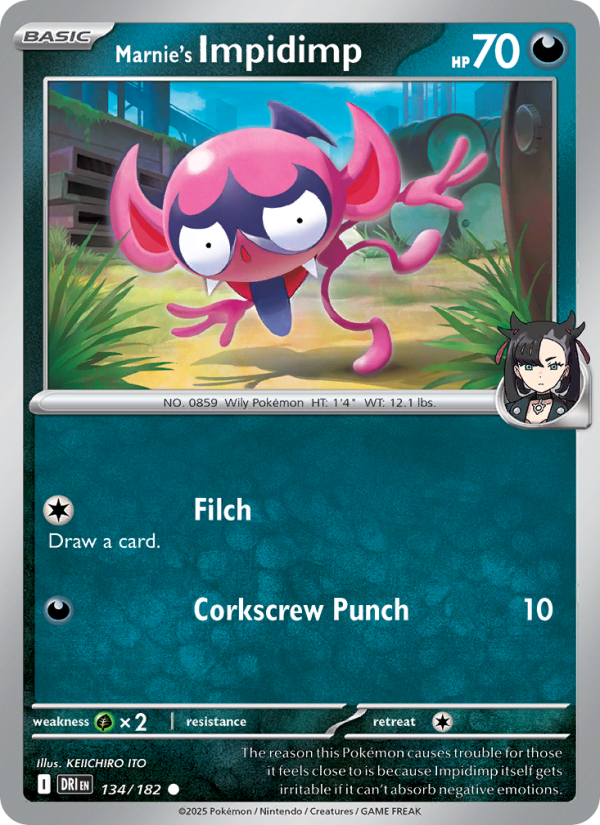 Marnie's Impidimp - Destined Rivals 134/182