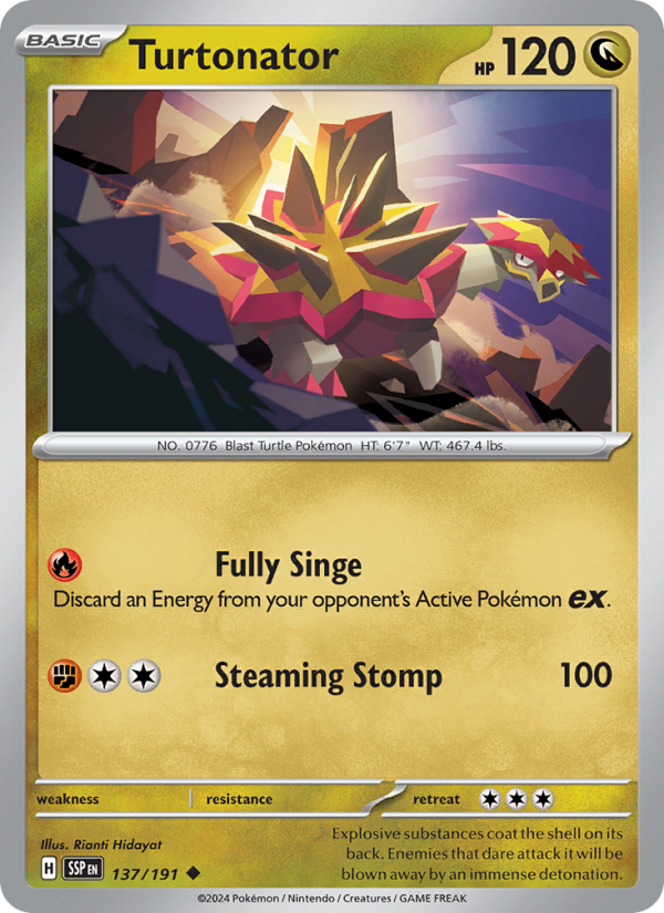 Turtonator - Surging Sparks 137/191