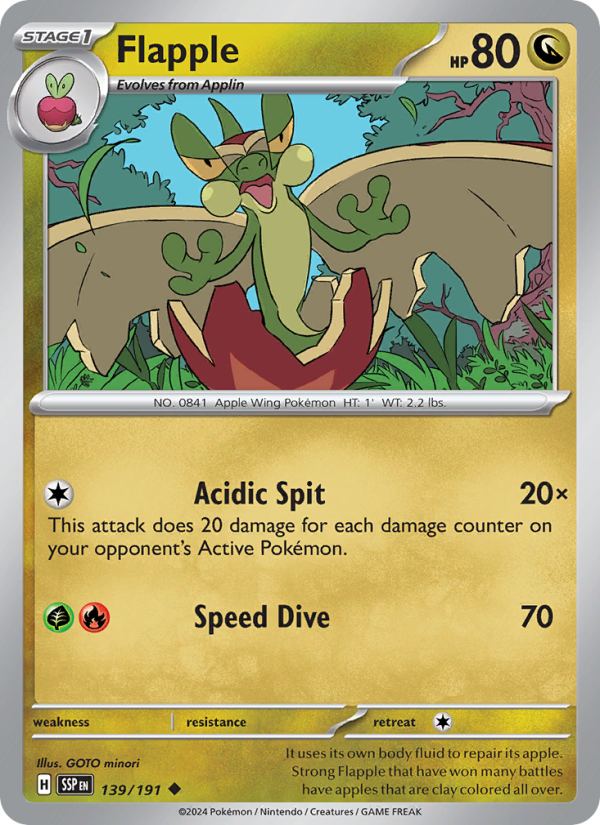 Flapple - Surging Sparks 139/191