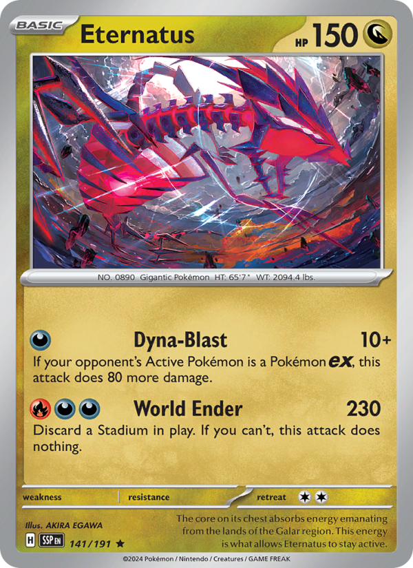 Eternatus - Surging Sparks 141/191