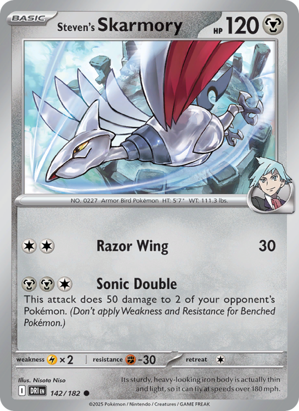 Steven's Skarmory - Destined Rivals 142/182