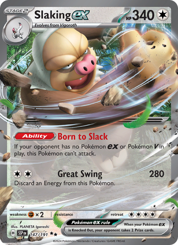 Slaking ex - Surging Sparks 147/191